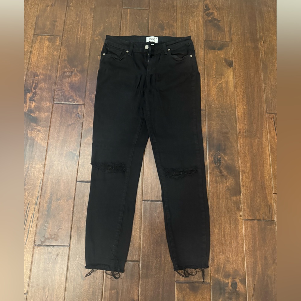 Paige Verdugo Crop with ripped knee